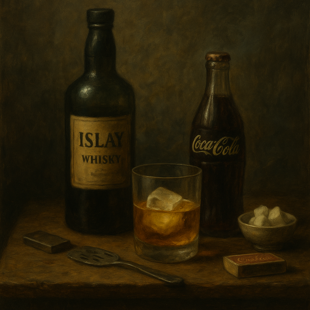 Whisky and Cola Still Life
